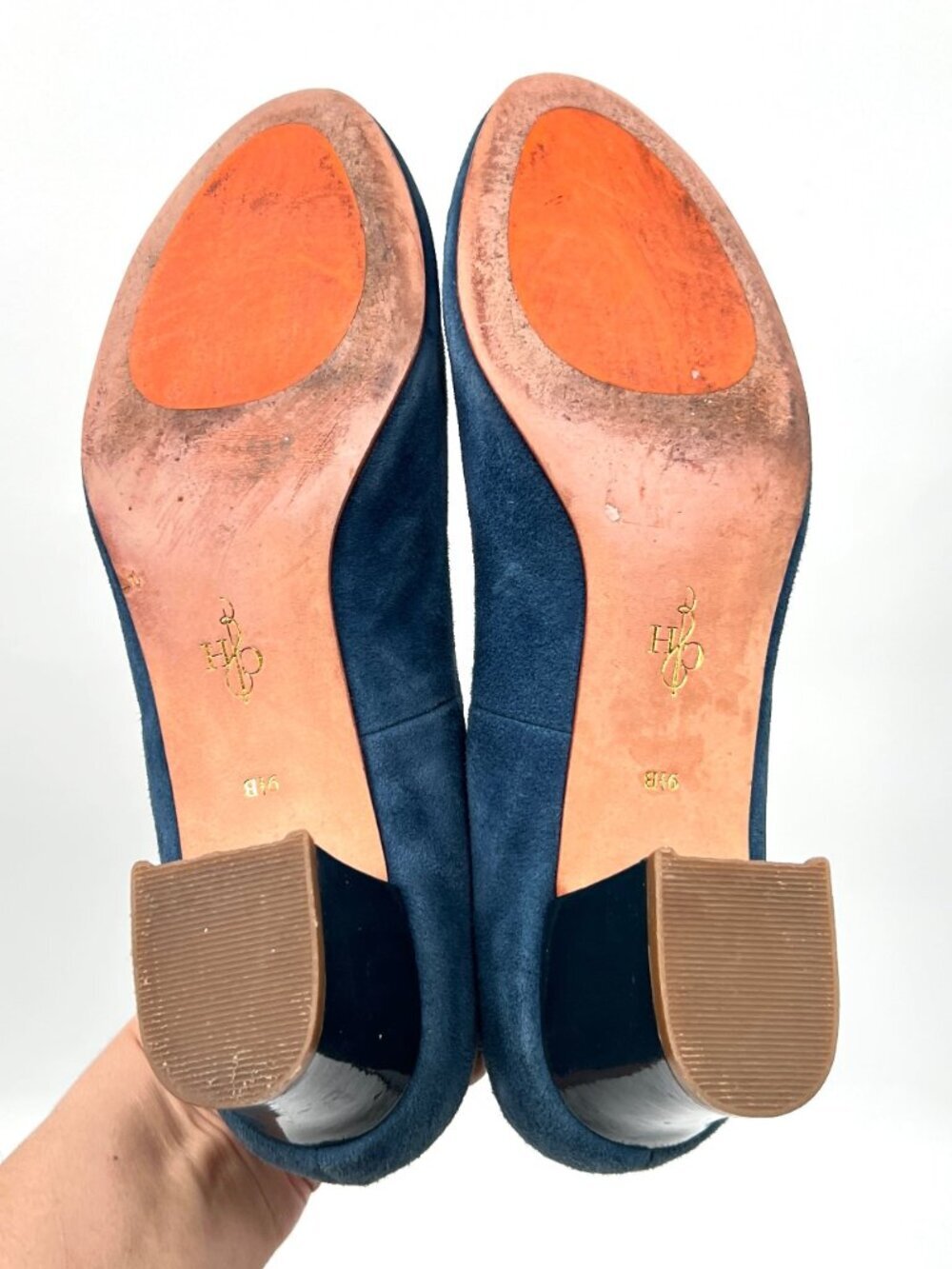 Cole Haan Suede Leather Heel Shoes - Picture 6 of 6